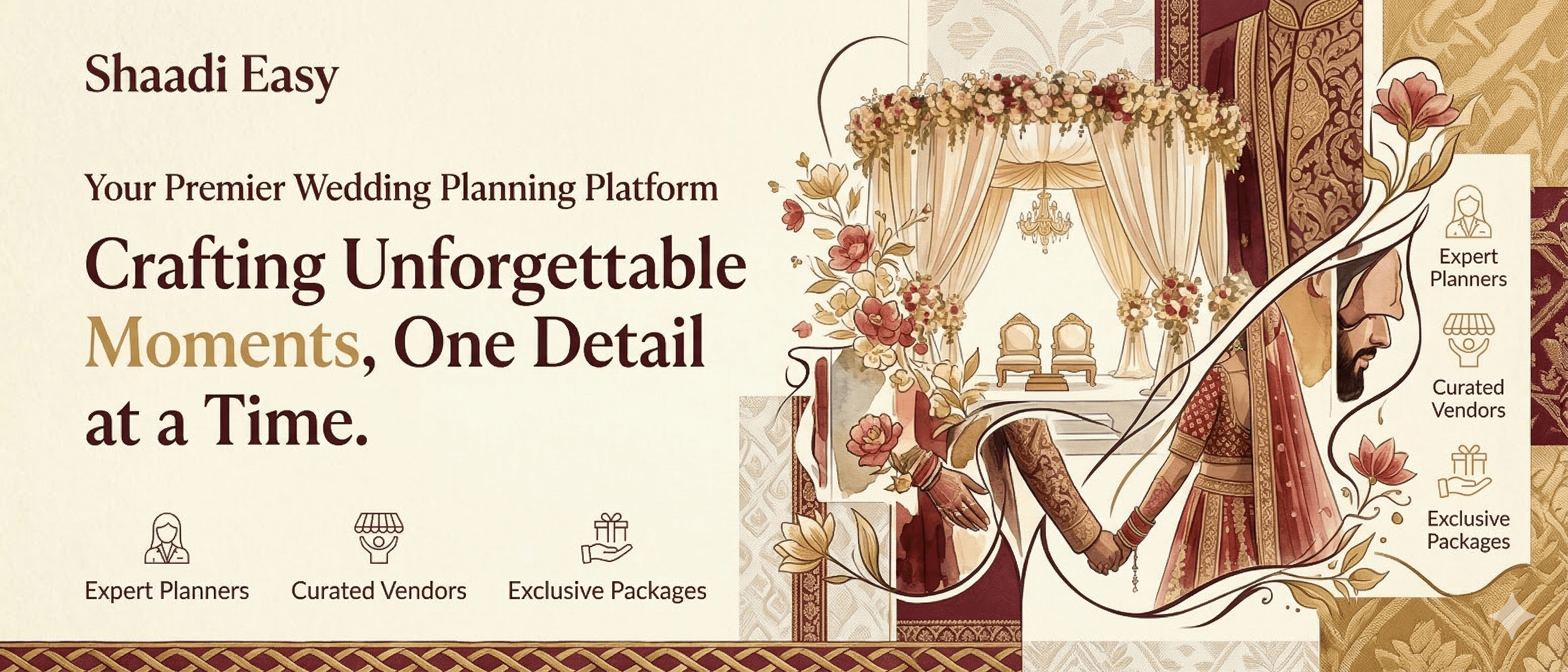 Wedding banner